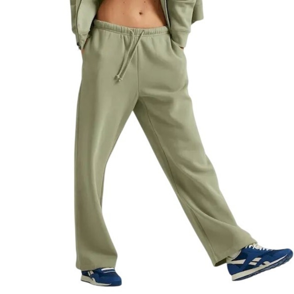 Eddie Bauer Vintage‎ Soft Wide Leg Pants Dusty Sage Green Plus Size 3X NWT 2915